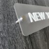 Time Zone Clock Label - Frosted acrylic - Image 3
